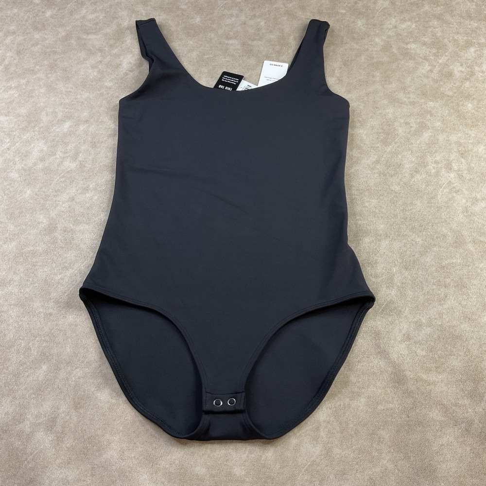 Express Body Contour Bodysuit Women Sz S High Compression Tank Black NWT - Picture 4 of 5